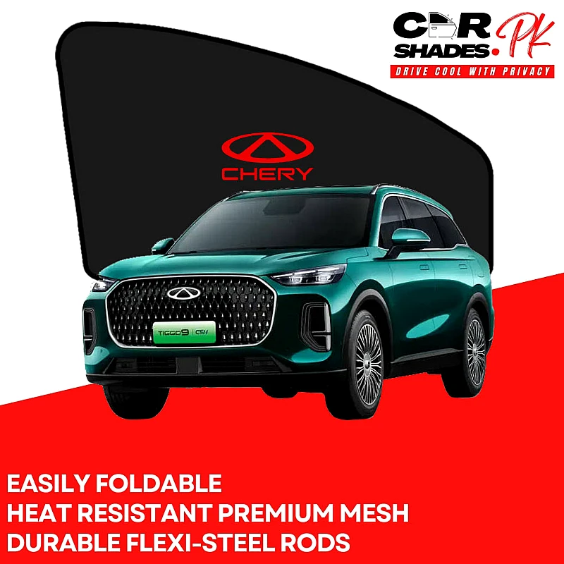 Chery Tiggo 9 PHEV 2026 Sun Shades