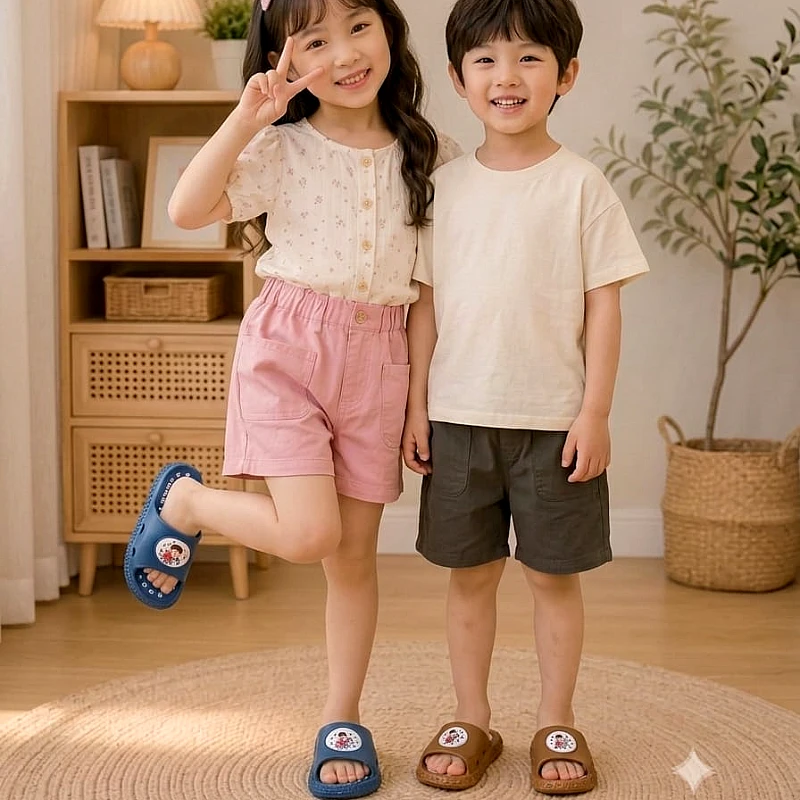 Comfy Unisex Kids Soft Slippers – Boys &amp;amp; Girls