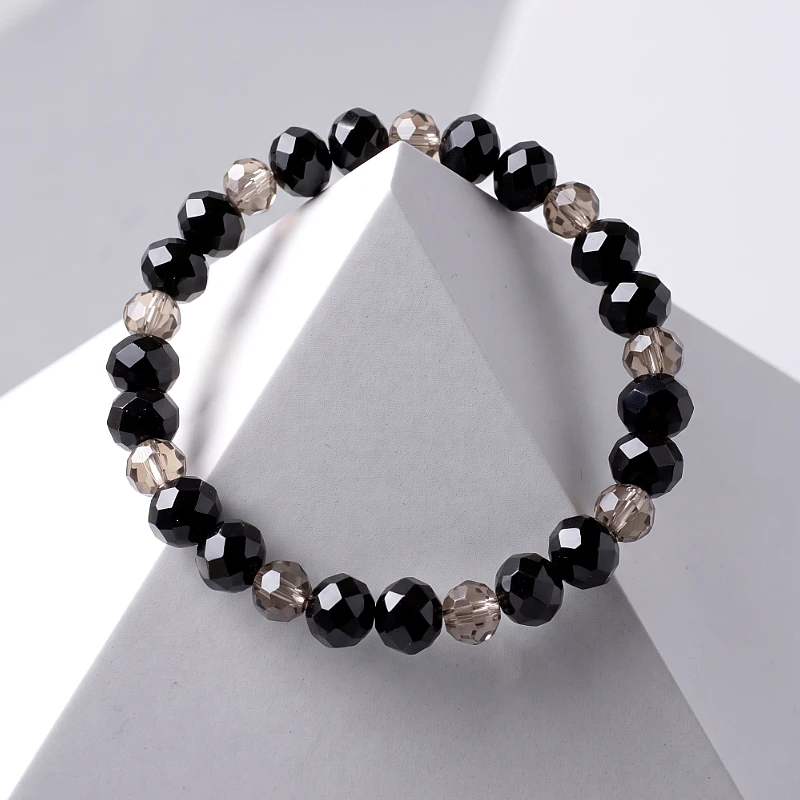 Crystal Black Bead Bracelet for Baby (1 to 8 Yrs)