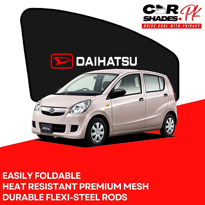 Daihatsu Mira 2007 - 2012 Sun shades