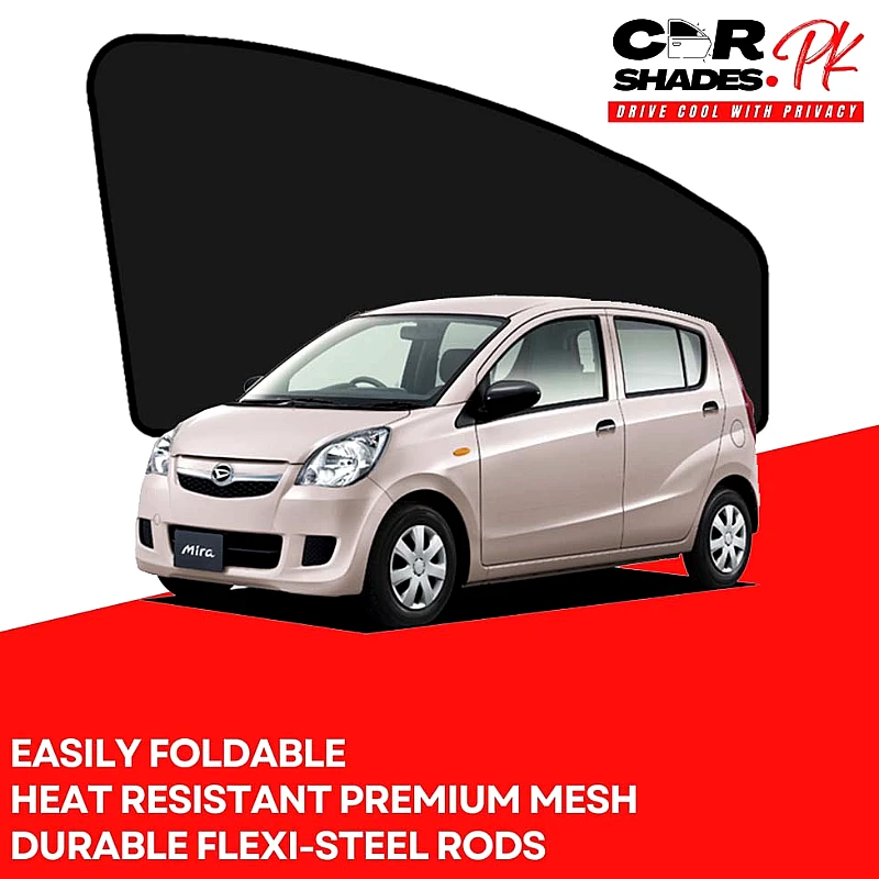 Daihatsu Mira 2007 - 2012 Sun shades