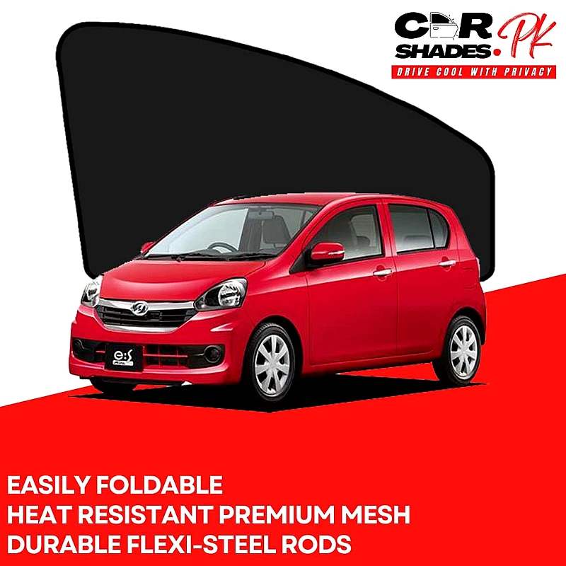 Daihatsu Mira 2013 - 2017 Sun shades
