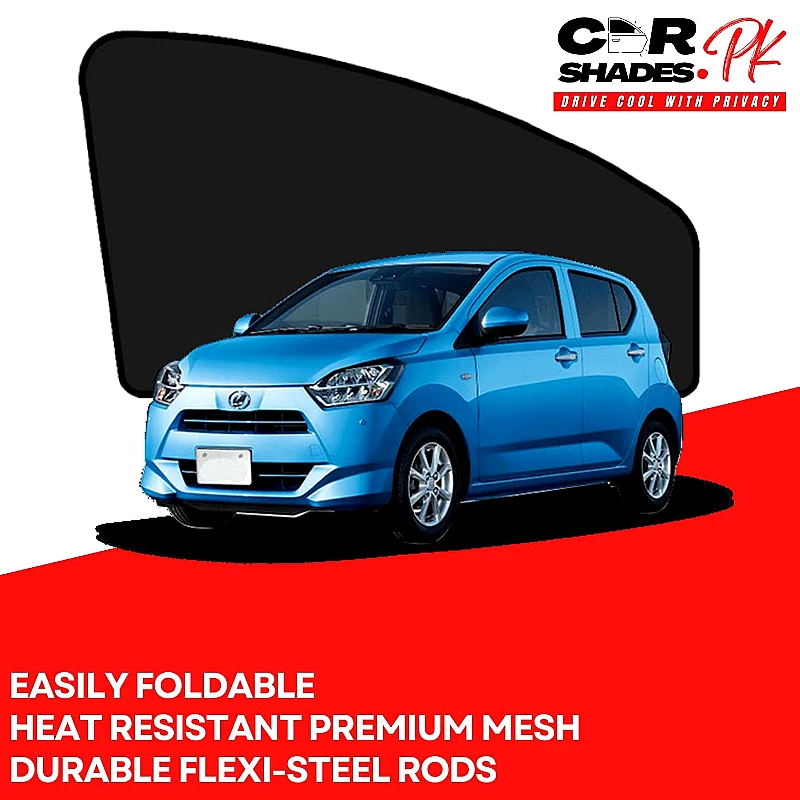 Daihatsu Mira 2018 - 2025 Sun shades