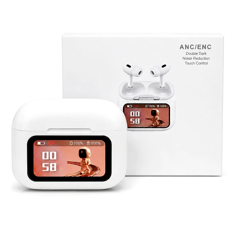 E9 Pro Touch Screen Wireless Earbuds