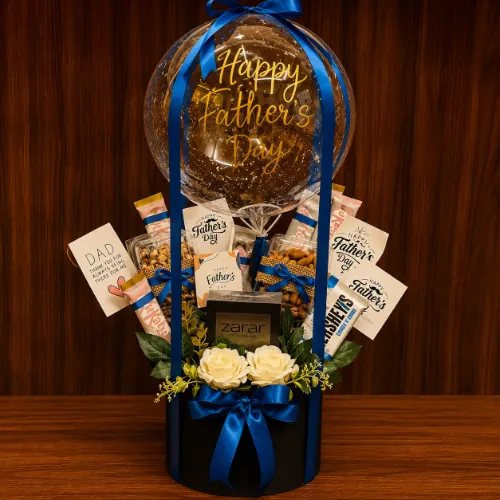 Father’s Day Perfume &amp; Chocolate Gift Basket