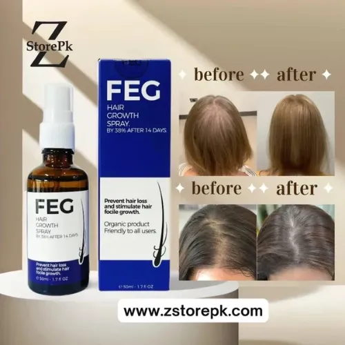 FEG PLUS Hair & Beard Regrowth Spray 50ml - Product Image