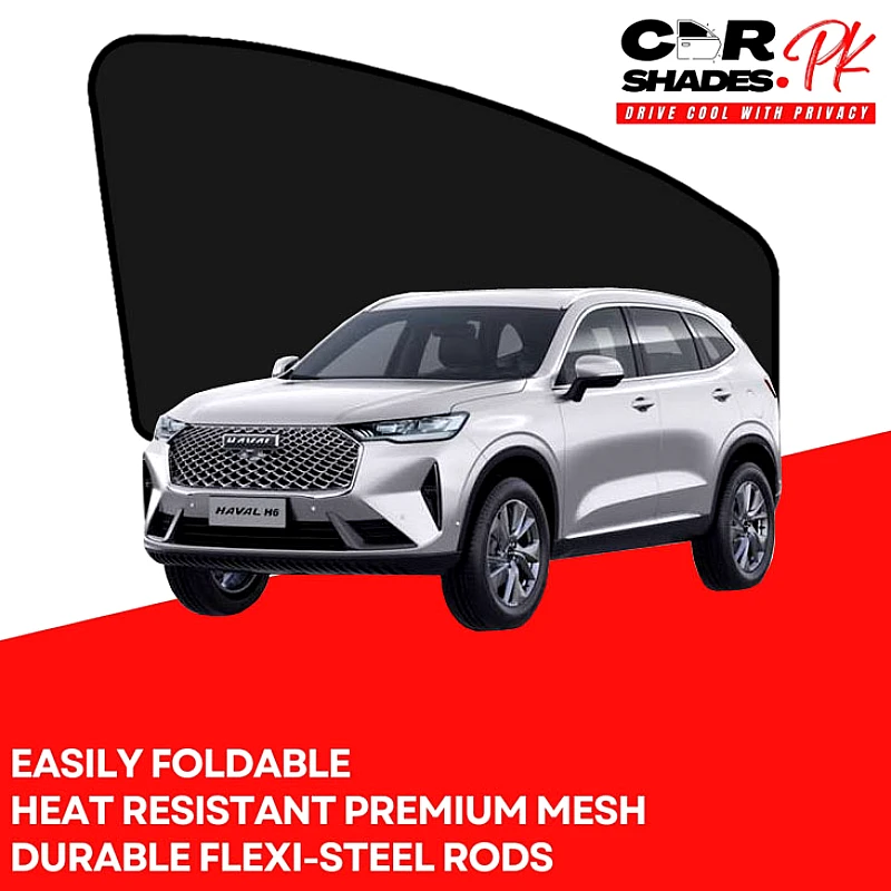 Haval H6 2022 - 2024 Sun Shades