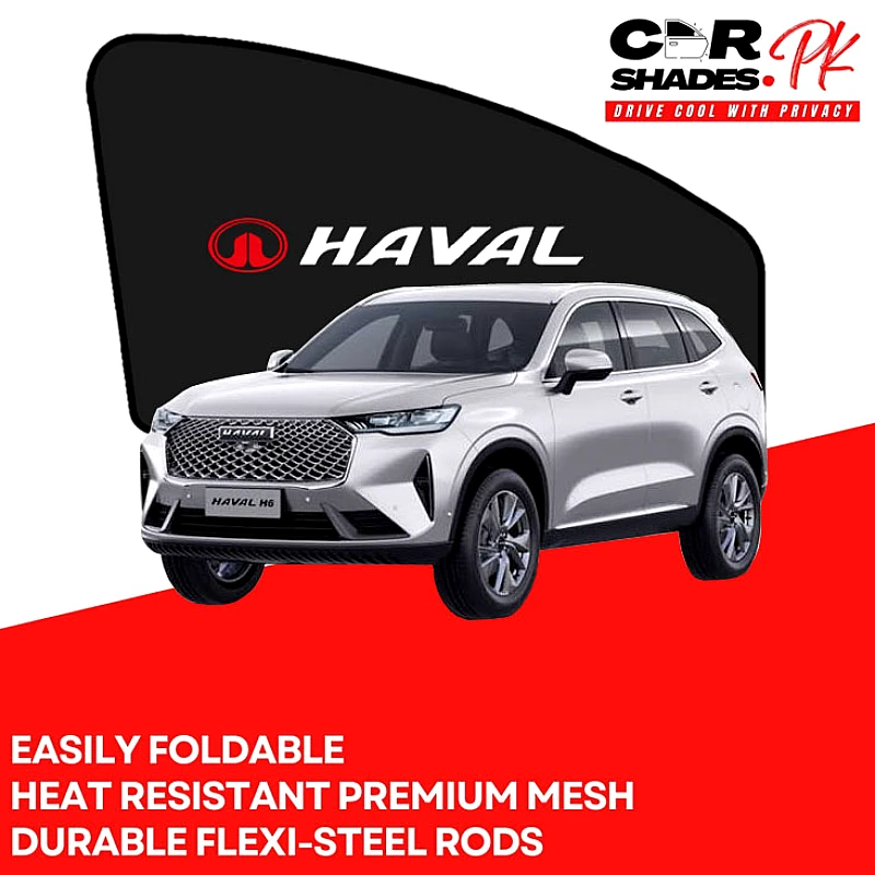 Haval H6 2022 - 2024 Sun Shades