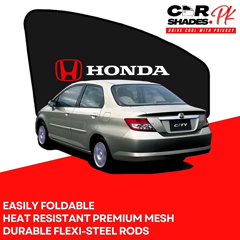 Honda City 2003 - 2008 Sun Shades