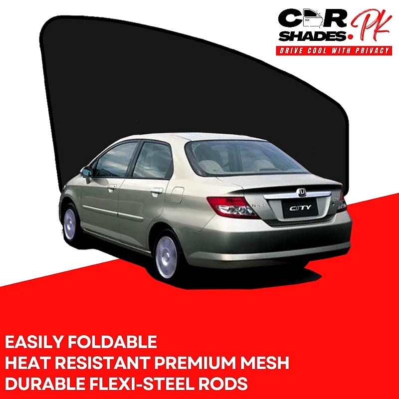 Honda City 2003 - 2008 Sun Shades