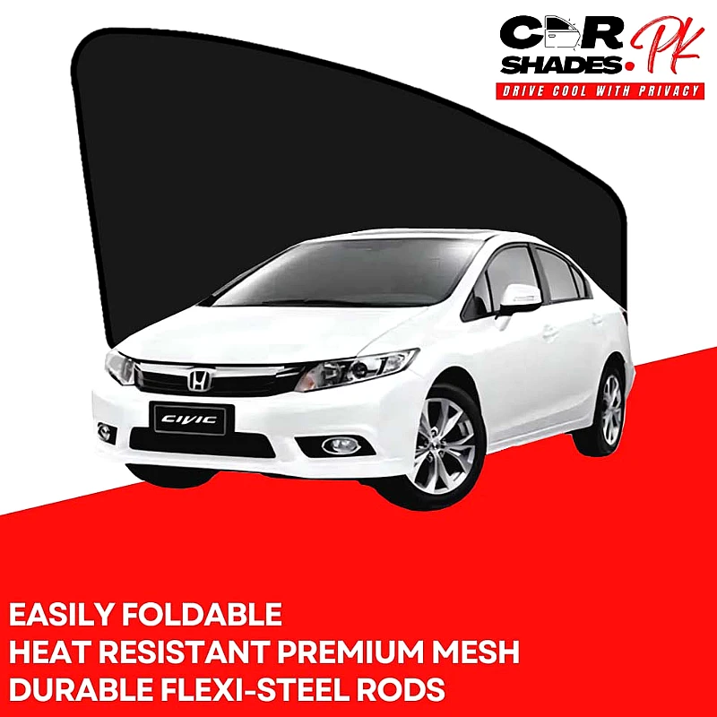 Honda Civic 2013 - 2015 Sun Shades