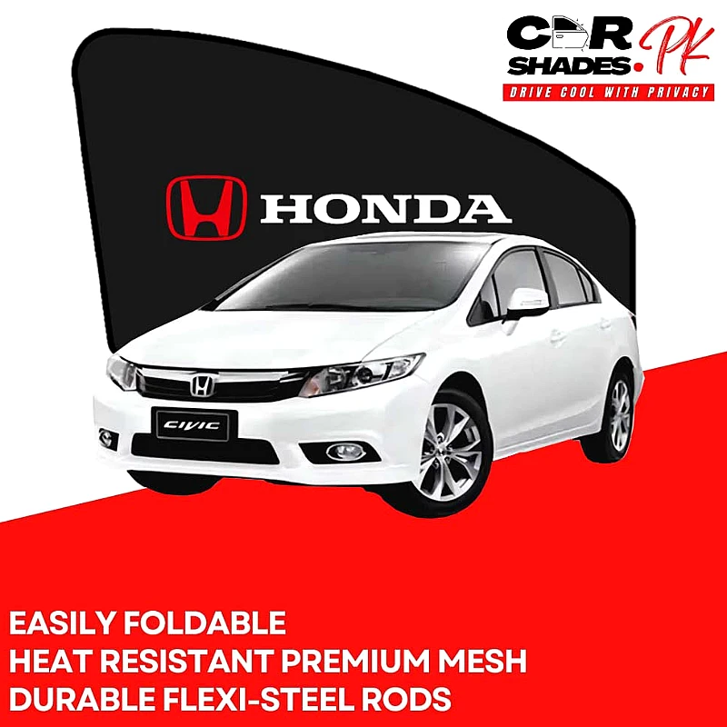 Honda Civic 2013 - 2015 Sun Shades