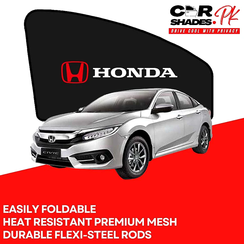 Honda Civic 2016 - 2021 Sun Shades