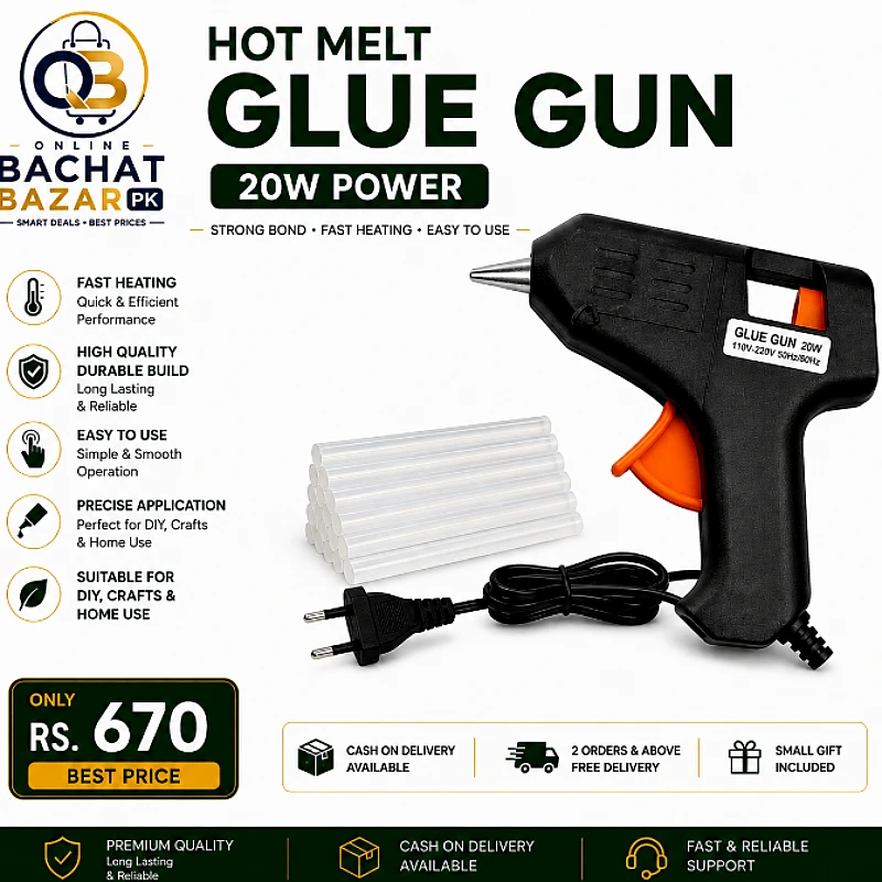 Hot Melt Glue Gun 20W - Product Image