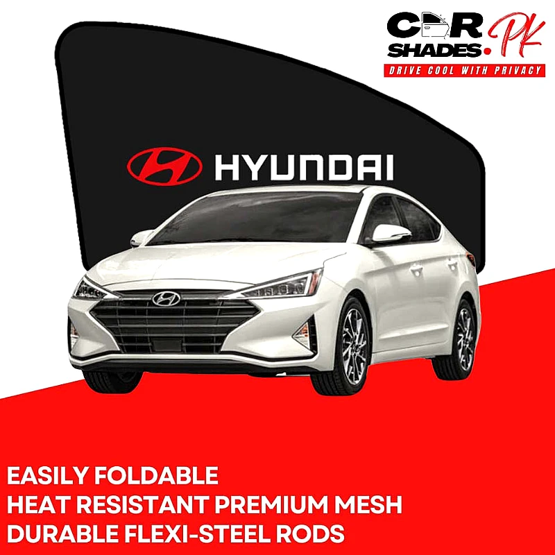 Hyundai Elantra 2017 - 2024 Sun Shades