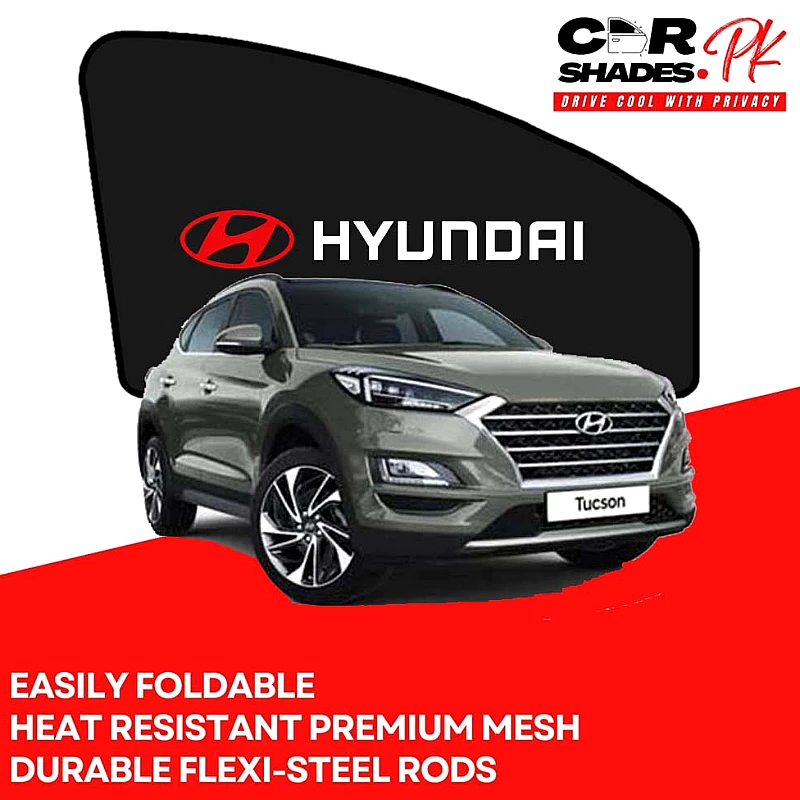 Hyundai Tucson 2021 - 2024 Sun Shades