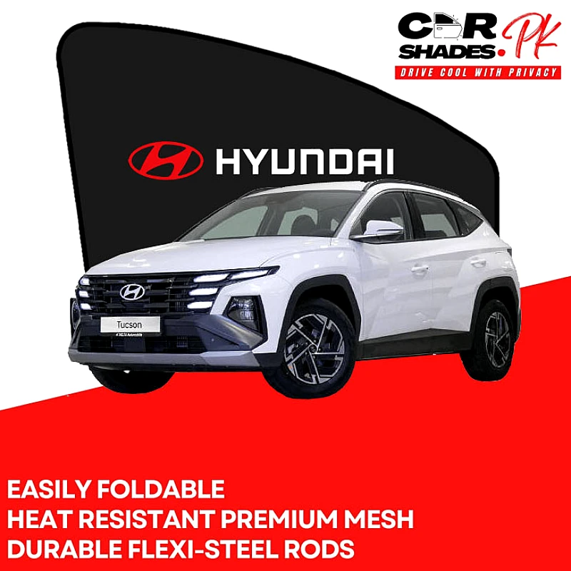 Hyundai Tucson 2025 - 2026 Sun Shades