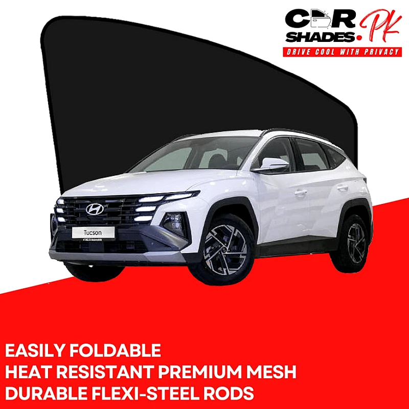 Hyundai Tucson 2025 - 2026 Sun Shades
