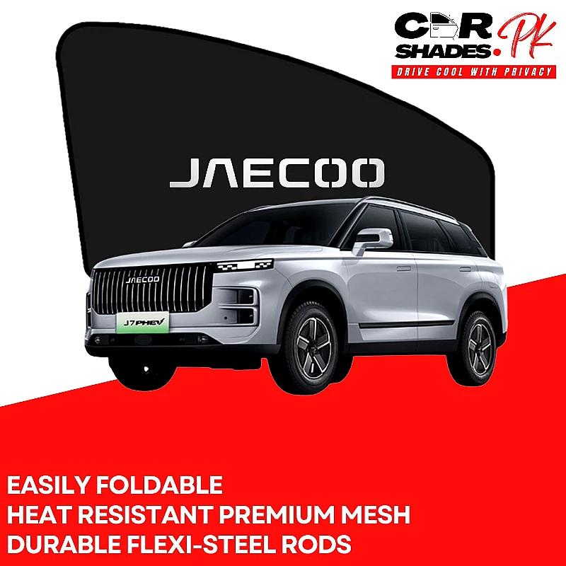 Jaecoo J7 SHS PHEV 2025 - 2026 Sun Shades