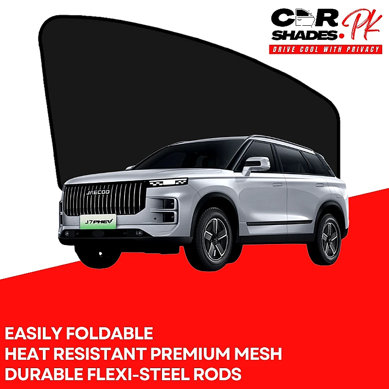 Jaecoo J7 SHS PHEV 2025 - 2026 Sun Shades