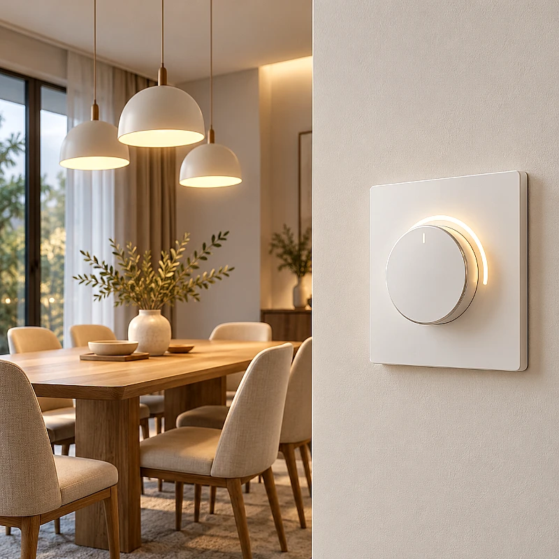 LED Smart Dimmer Switch – Adjustable Brightness Wa