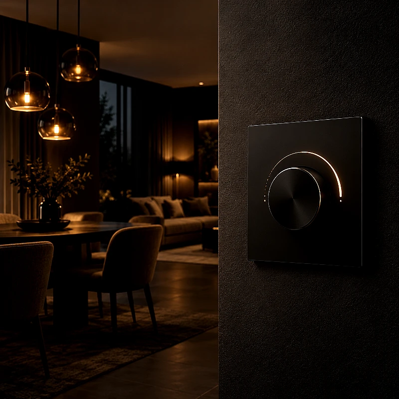 LED Smart Dimmer Switch – Adjustable Brightness Wa