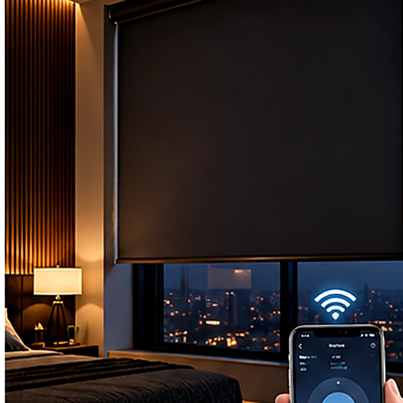 Modern Smart Roller Blinds – Automated Window Shad