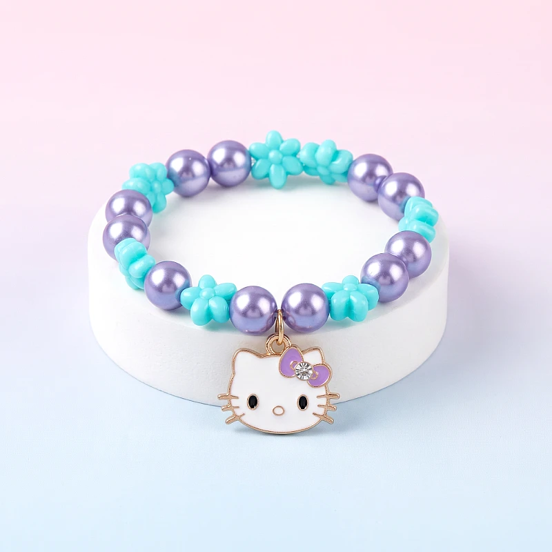 Multi Beads Bracelet Hello Kitty Charm 1 to 7 Yrs