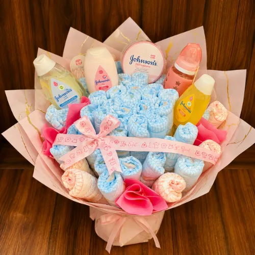 Newborn Diaper Bouquet Gift