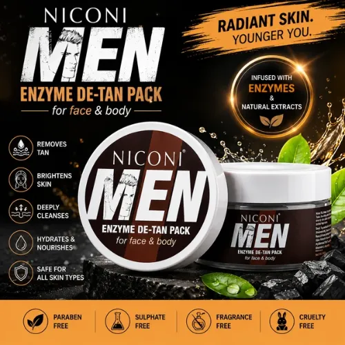 Niconi Men De-Tan Face &amp;amp;amp; Body Pack