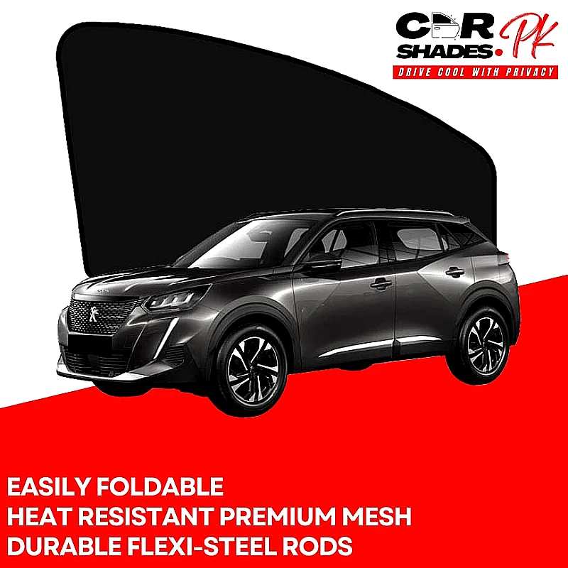 Peugeot 2008 2022 - 2026 Sun Shades
