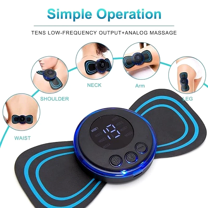 Portable EMS Neck & Body Massager