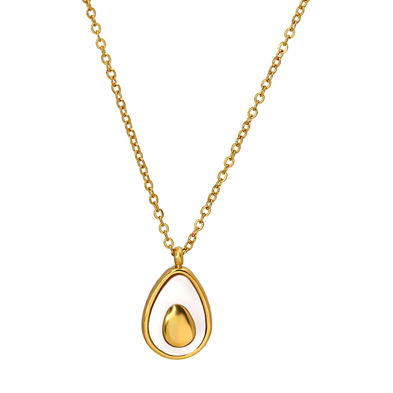 Premium Gold Avocado - Necklace