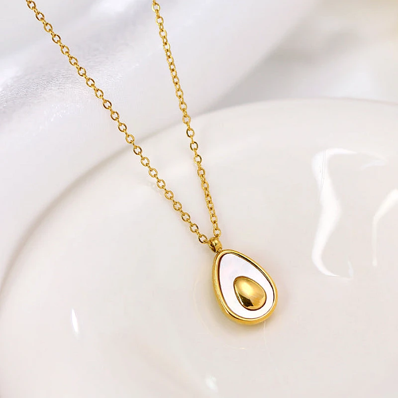 Premium Gold Avocado - Necklace