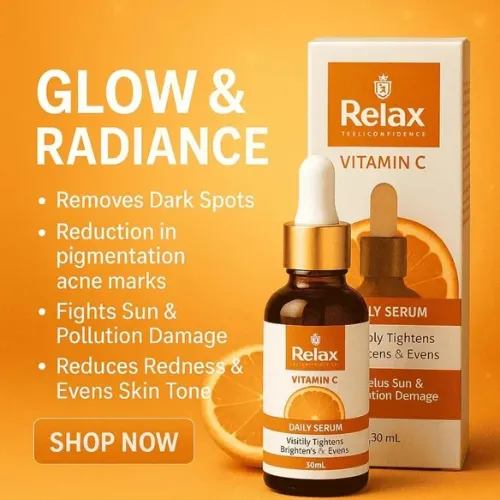 Relax Vitamin C Daily Face Serum – Brightening