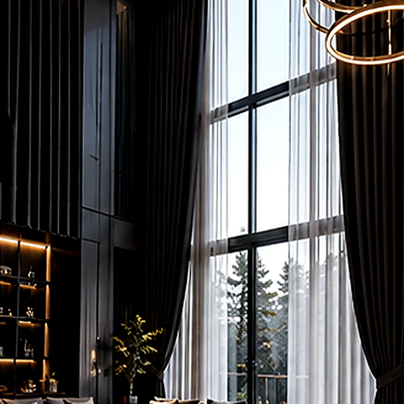 Remote-Controlled Electric Motorized Curtains – Du