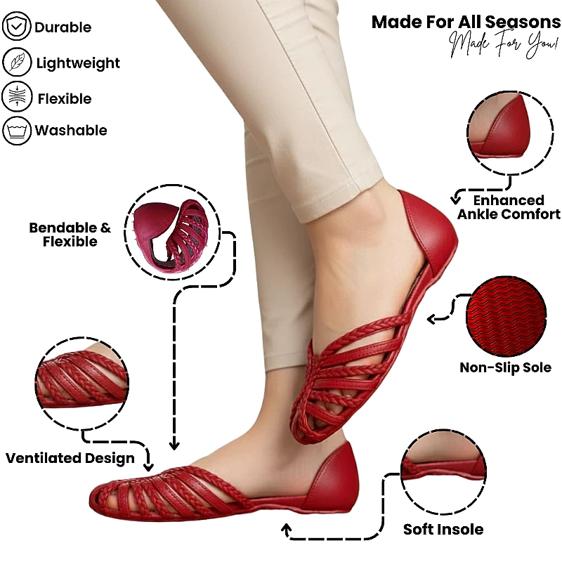 Rubber Soft Kussa style Breathable Sandles