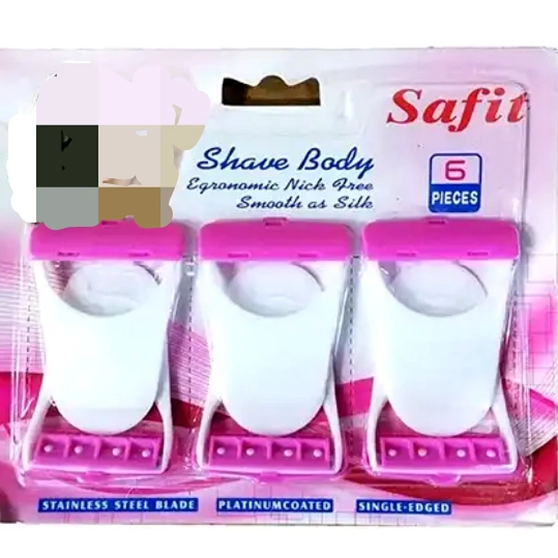 Safi Body Shaver 6 Pieces - Product Image