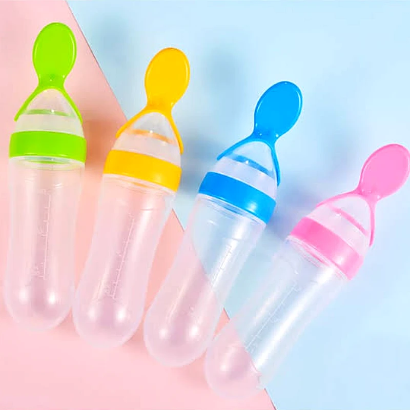 Silicon Baby Spoon Feeder