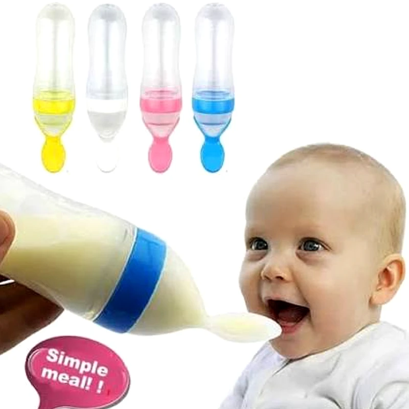 Silicon Baby Spoon Feeder