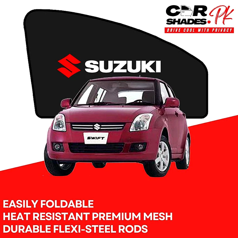 Suzuki Swift 2010 - 2021 Sun Shades