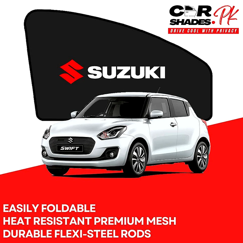 Suzuki Swift 2022 - 2026 Sun Shades