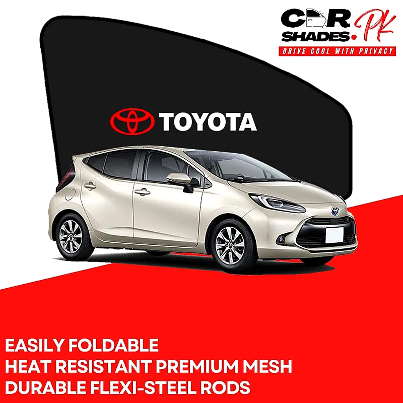 Toyota Aqua 2021 - 2026 Sun Shades