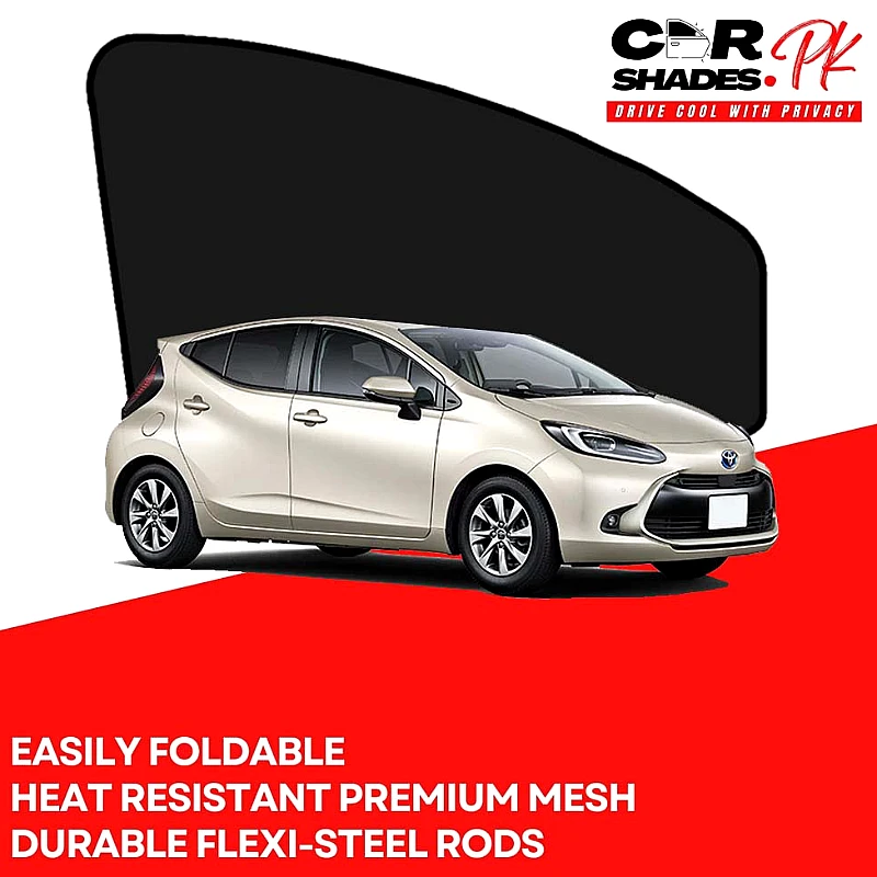 Toyota Aqua 2021 - 2026 Sun Shades