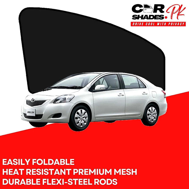 Toyota Belta Sun Shades
