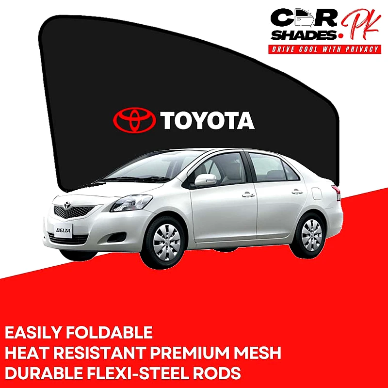 Toyota Belta Sun Shades