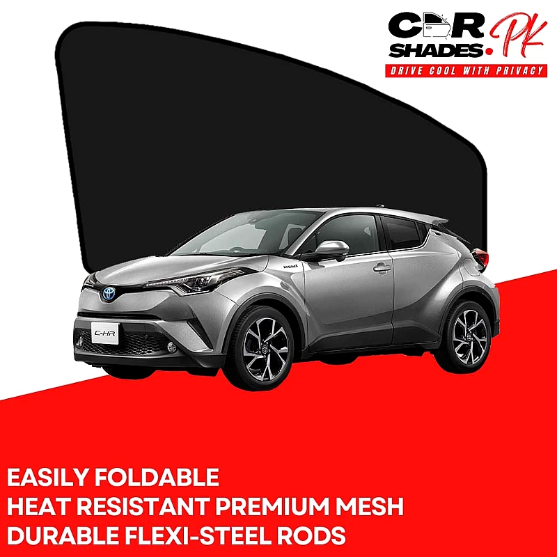 Toyota C-HR 2018 - 2026 Sun Shades
