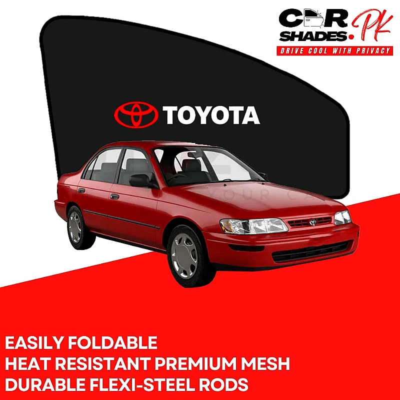 Toyota Corolla 1996 - 2001 Sun Shades