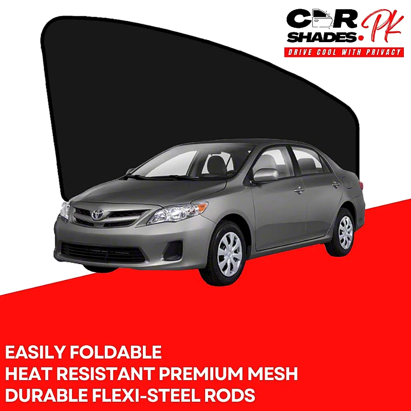 Toyota Corolla 2009 - 2013 Sun Shades