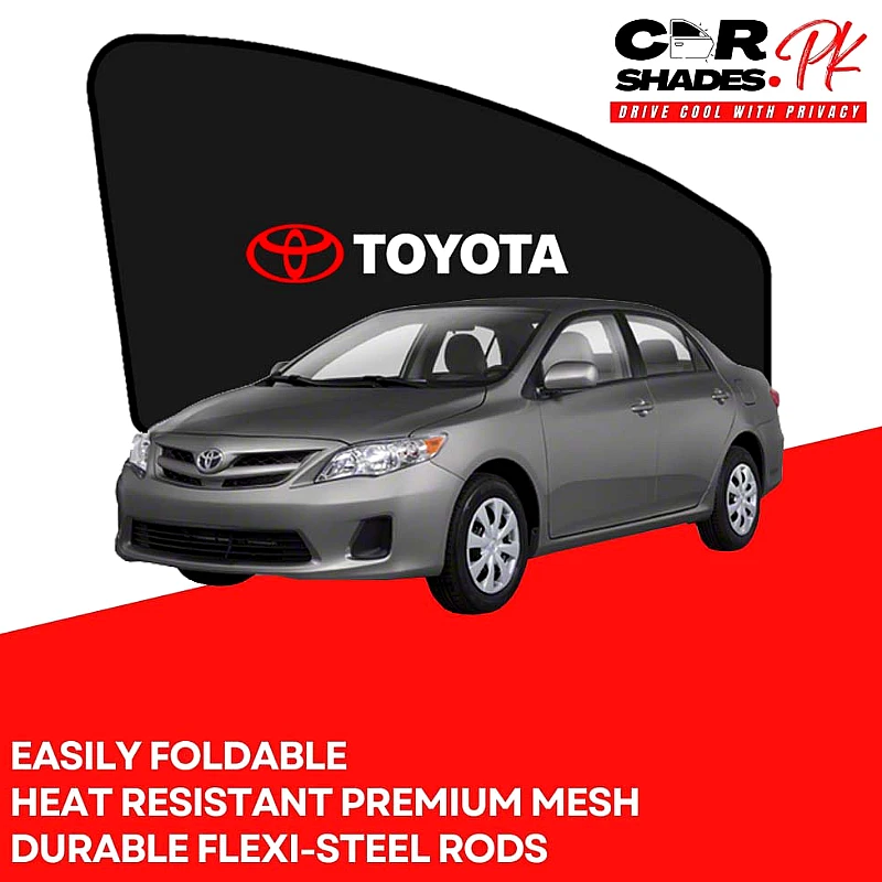 Toyota Corolla 2009 - 2013 Sun Shades